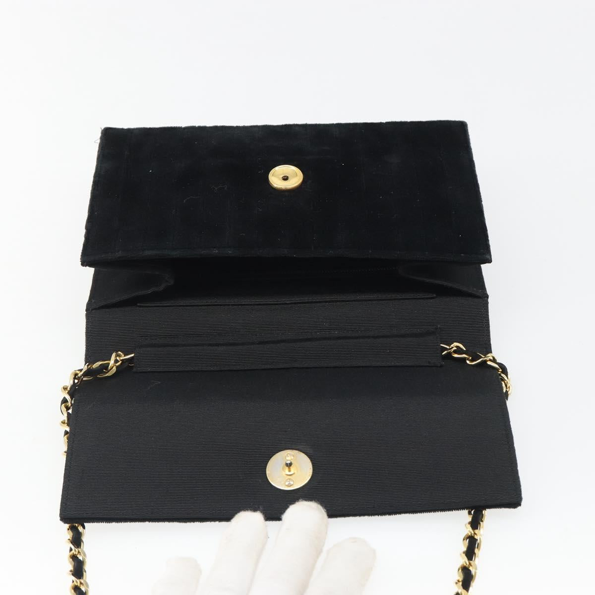 Chanel Velvet Shoulder Bag