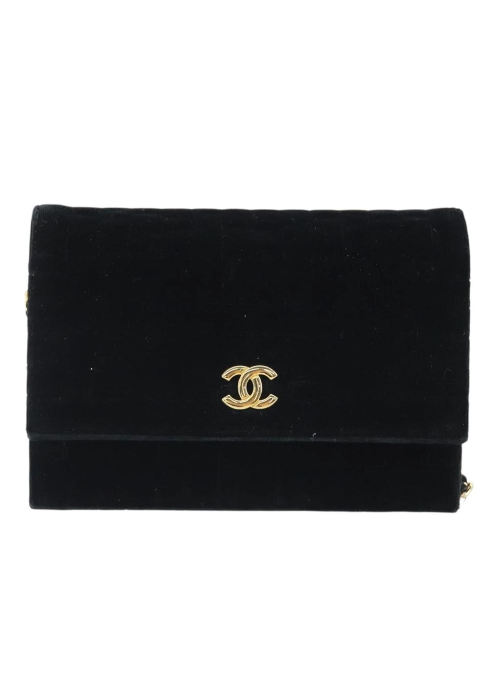 Chanel Velvet Shoulder Bag