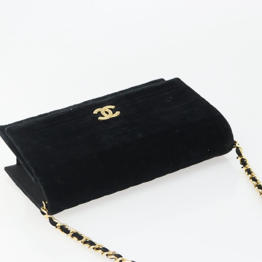 Chanel Velvet Shoulder Bag