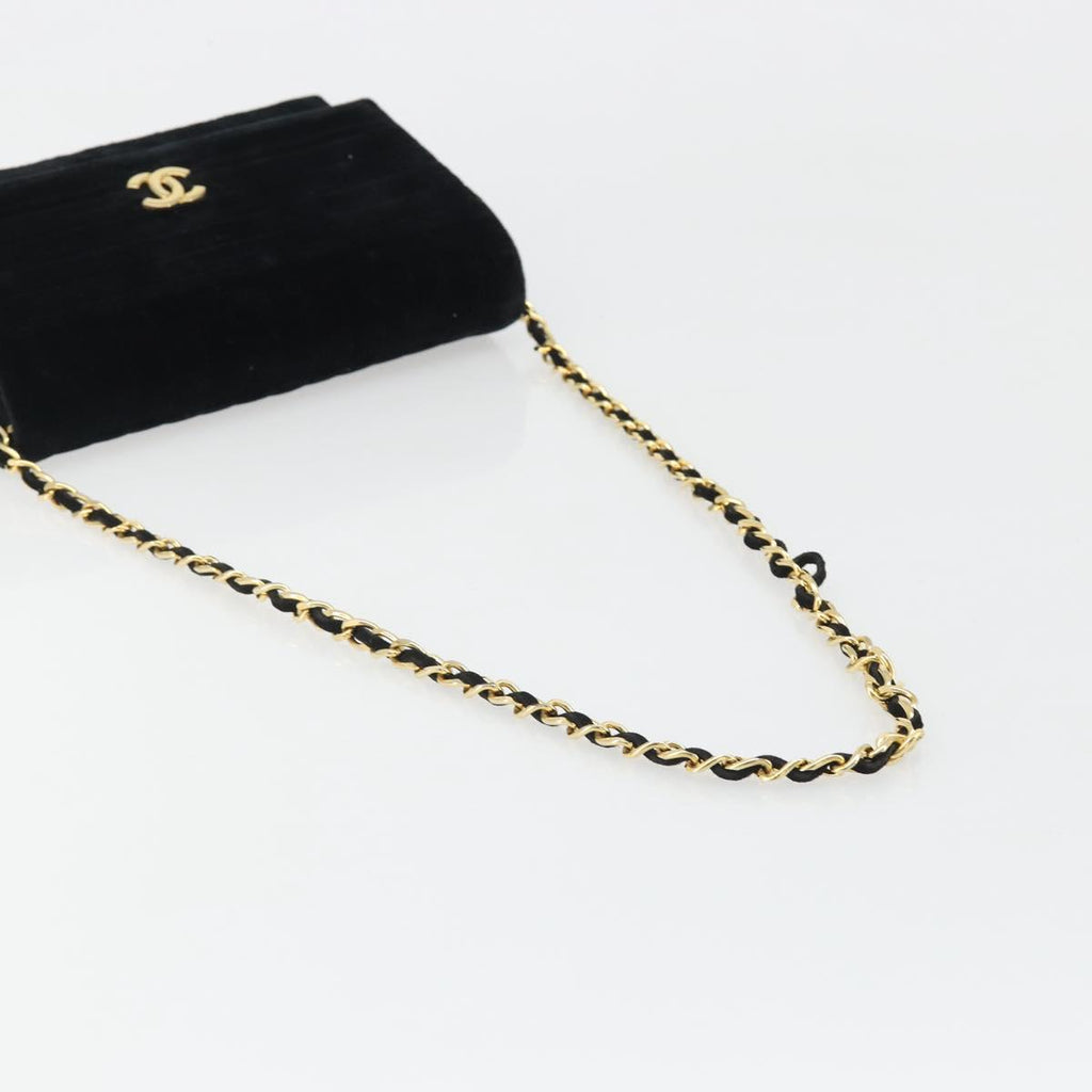 Chanel Velvet Shoulder Bag