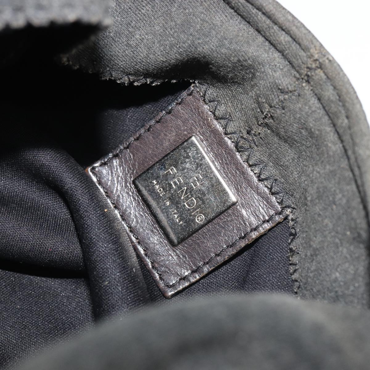 Fendi Grey Rounded Baguette