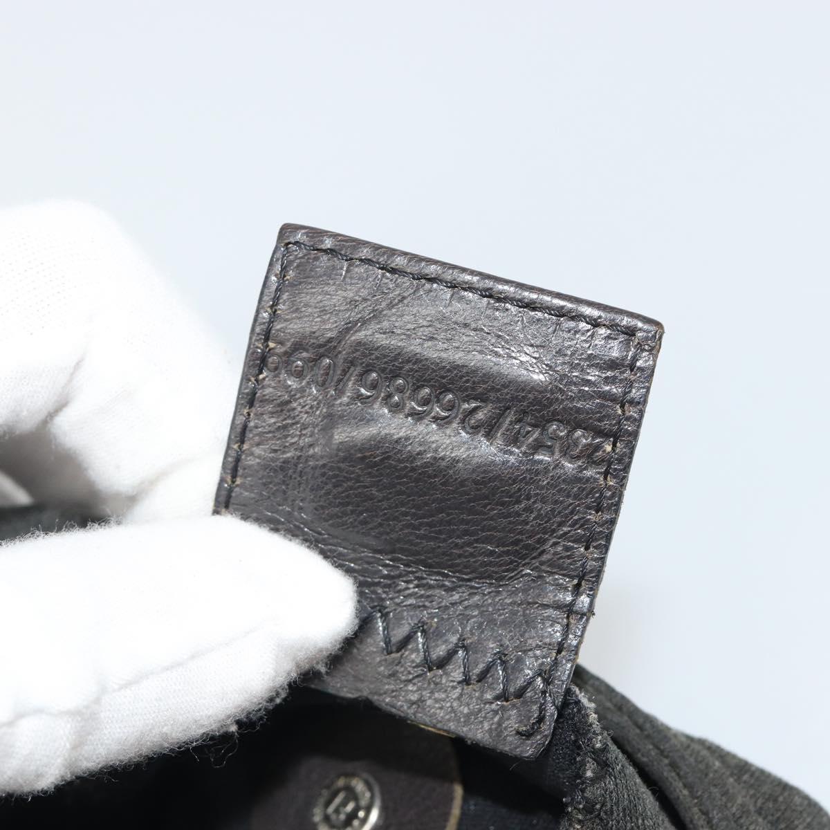 Fendi Grey Rounded Baguette