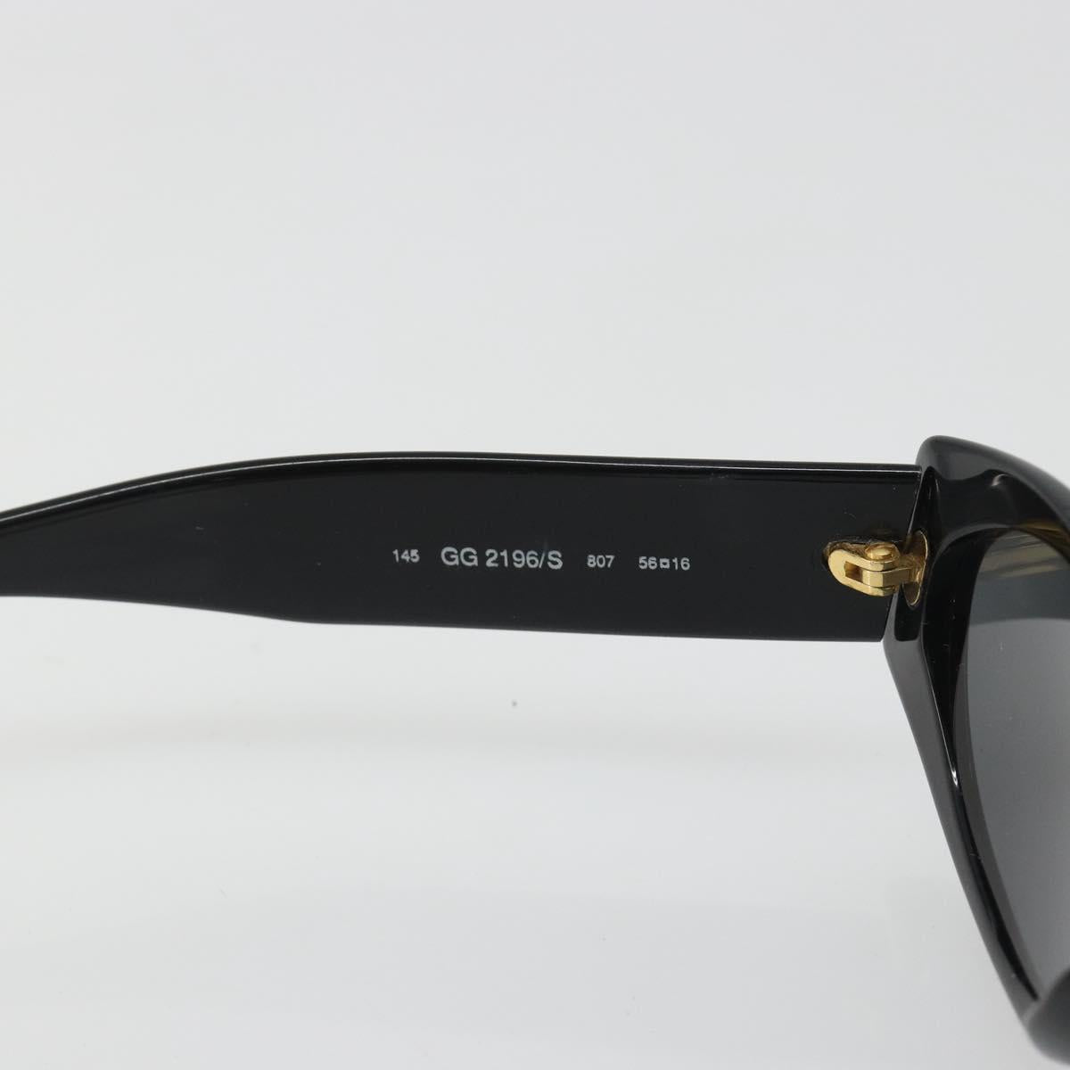 Gucci Round Black Sunglasses
