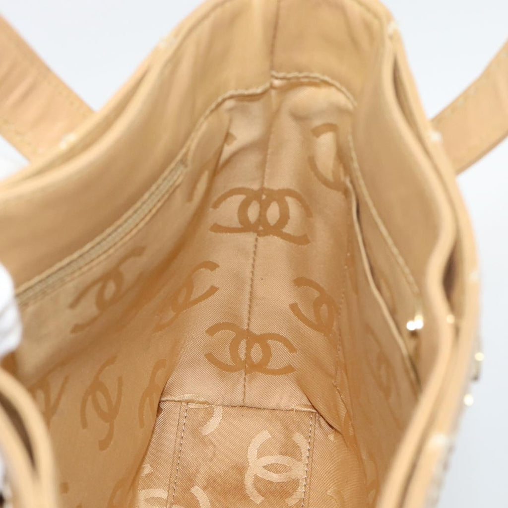 Chanel Tan Quilted Handbag