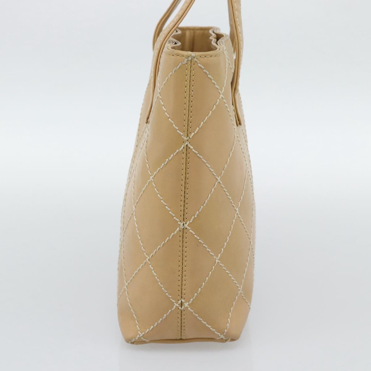 Chanel Tan Quilted Handbag