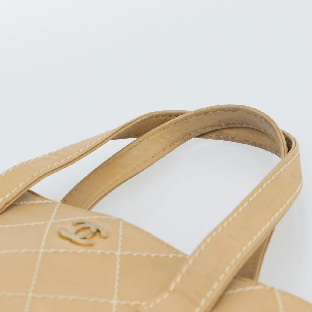 Chanel Tan Quilted Handbag