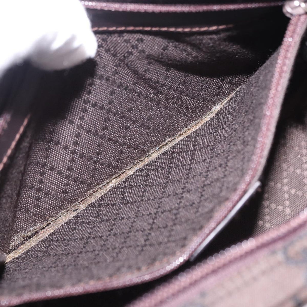 Gucci Brown Monogram Shoulder Bag