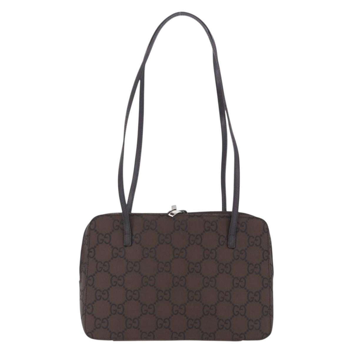 Gucci Brown Monogram Shoulder Bag