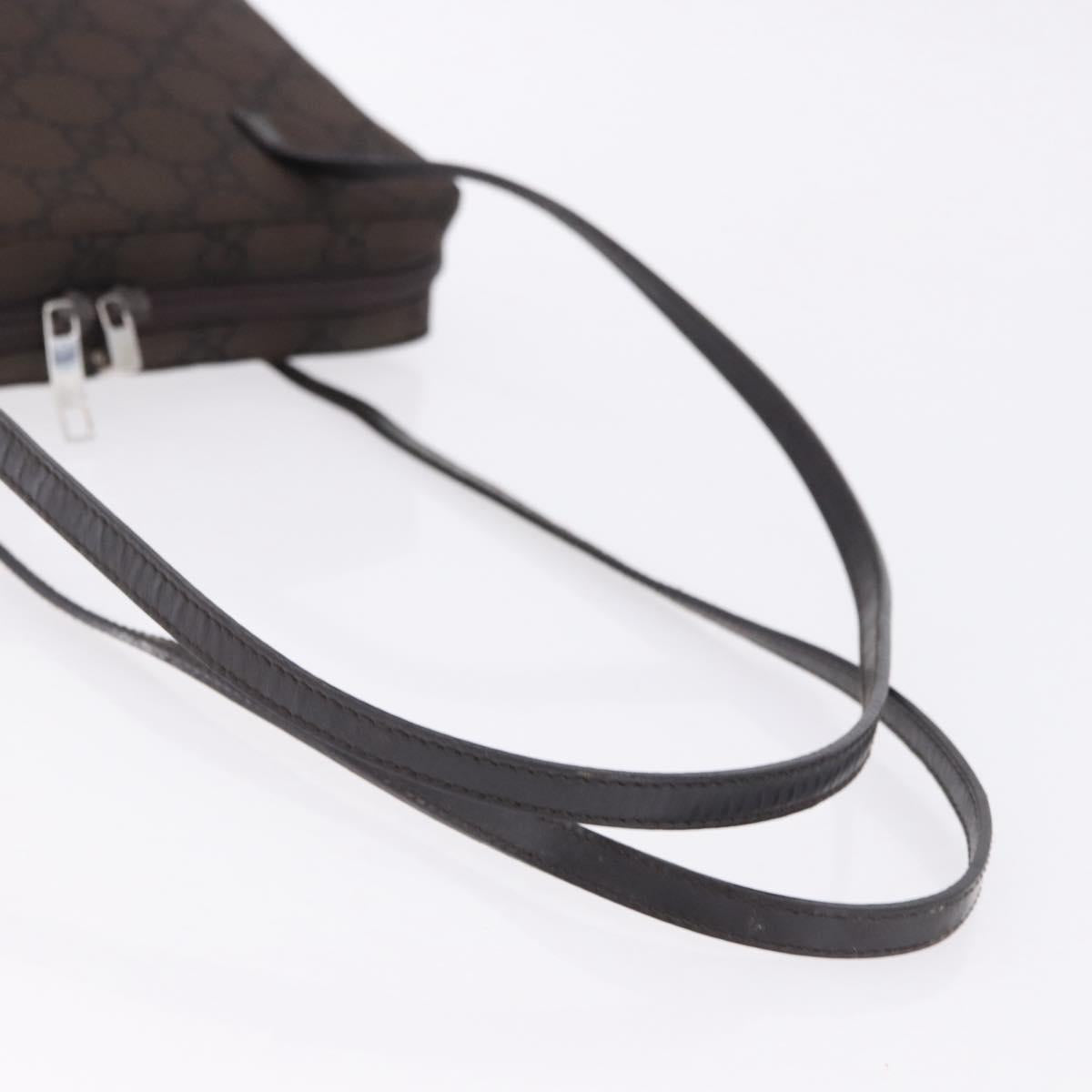 Gucci Brown Monogram Shoulder Bag