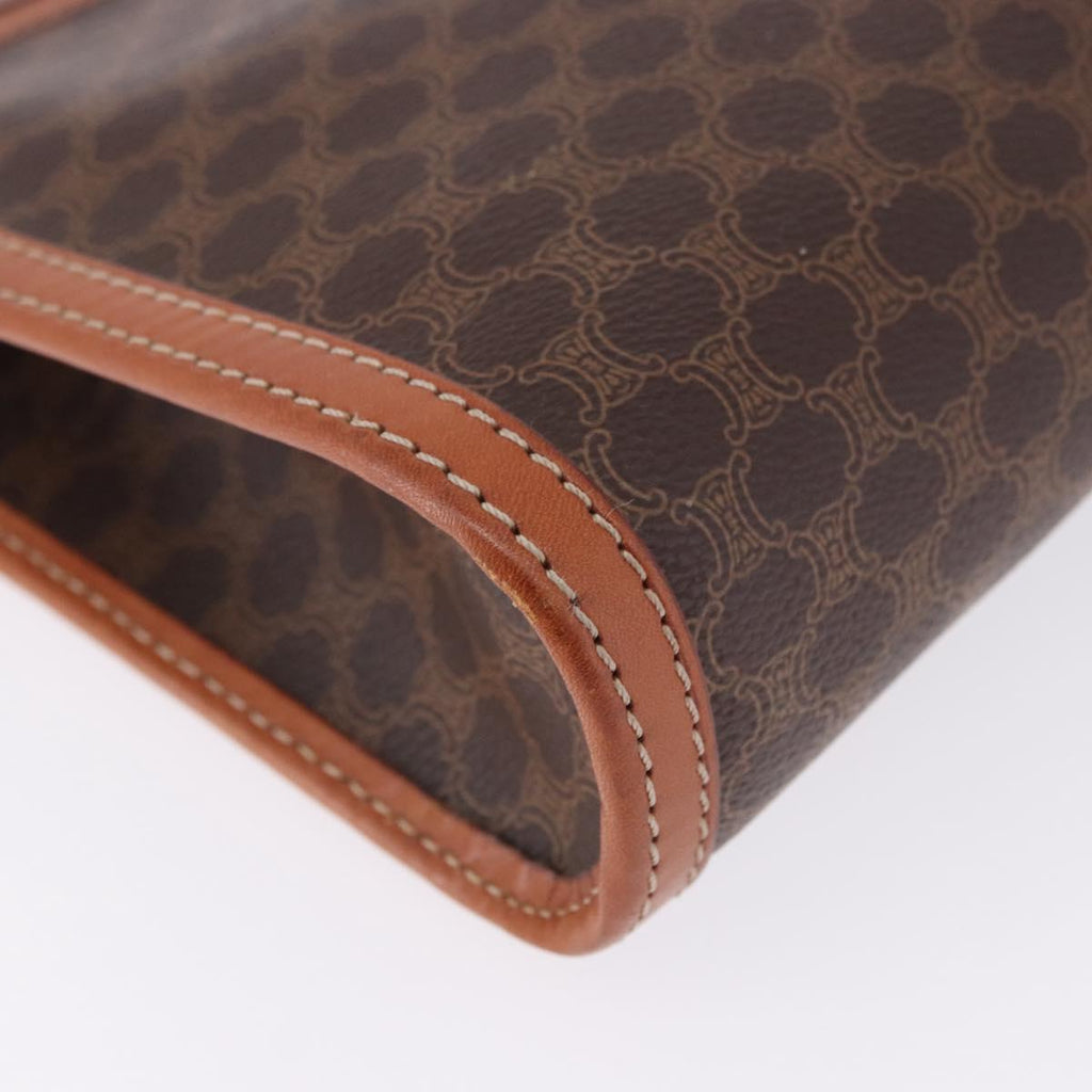 Celine Monogram Leather Clutch