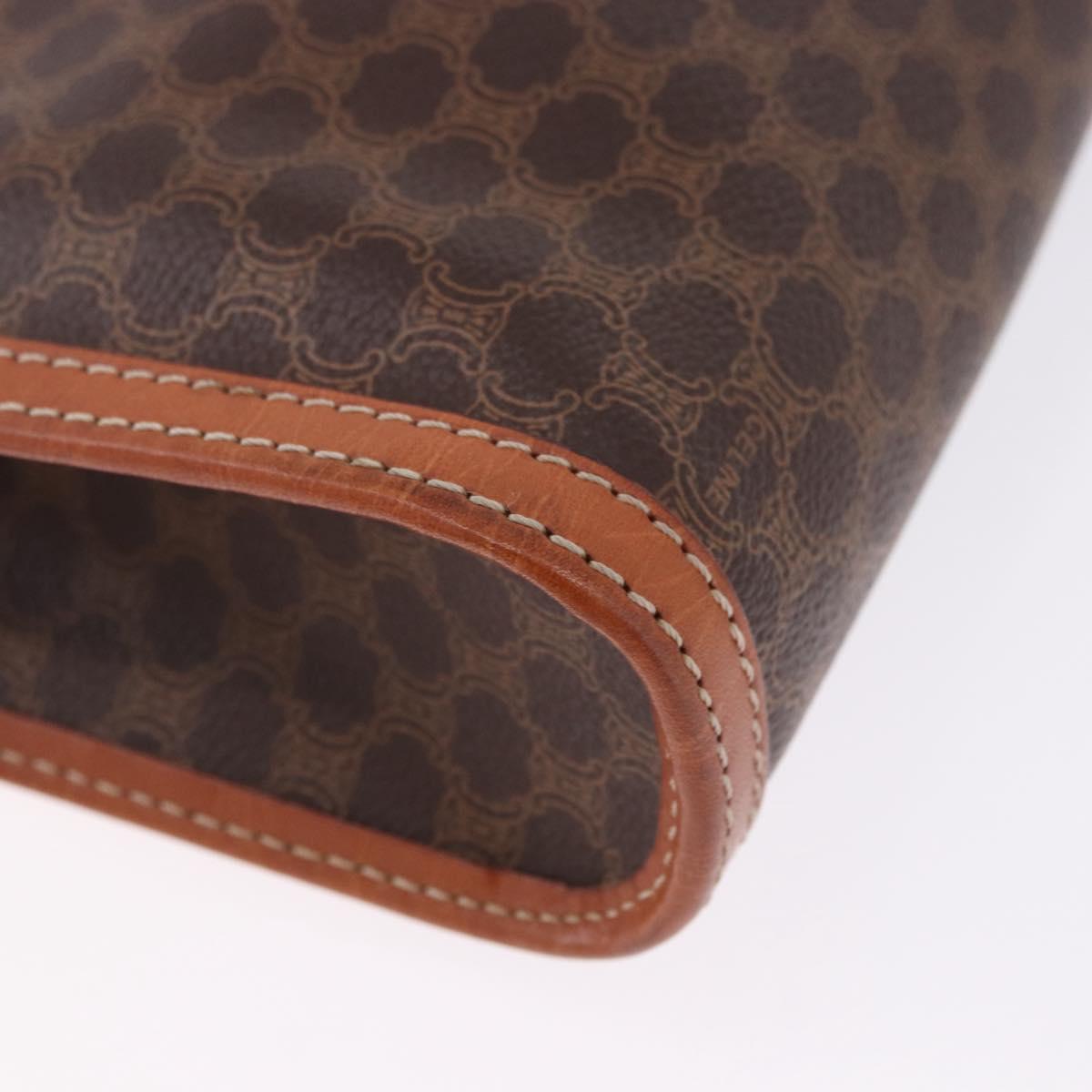 Celine Monogram Leather Clutch