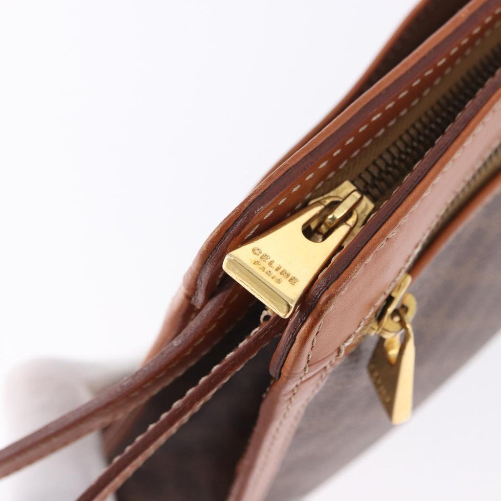 Celine Monogram Leather Clutch