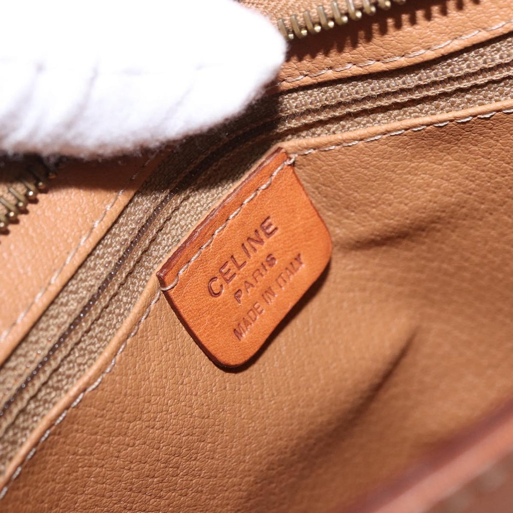 Celine Monogram Leather Clutch
