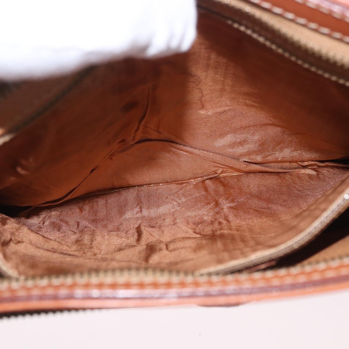 Celine Monogram Leather Clutch