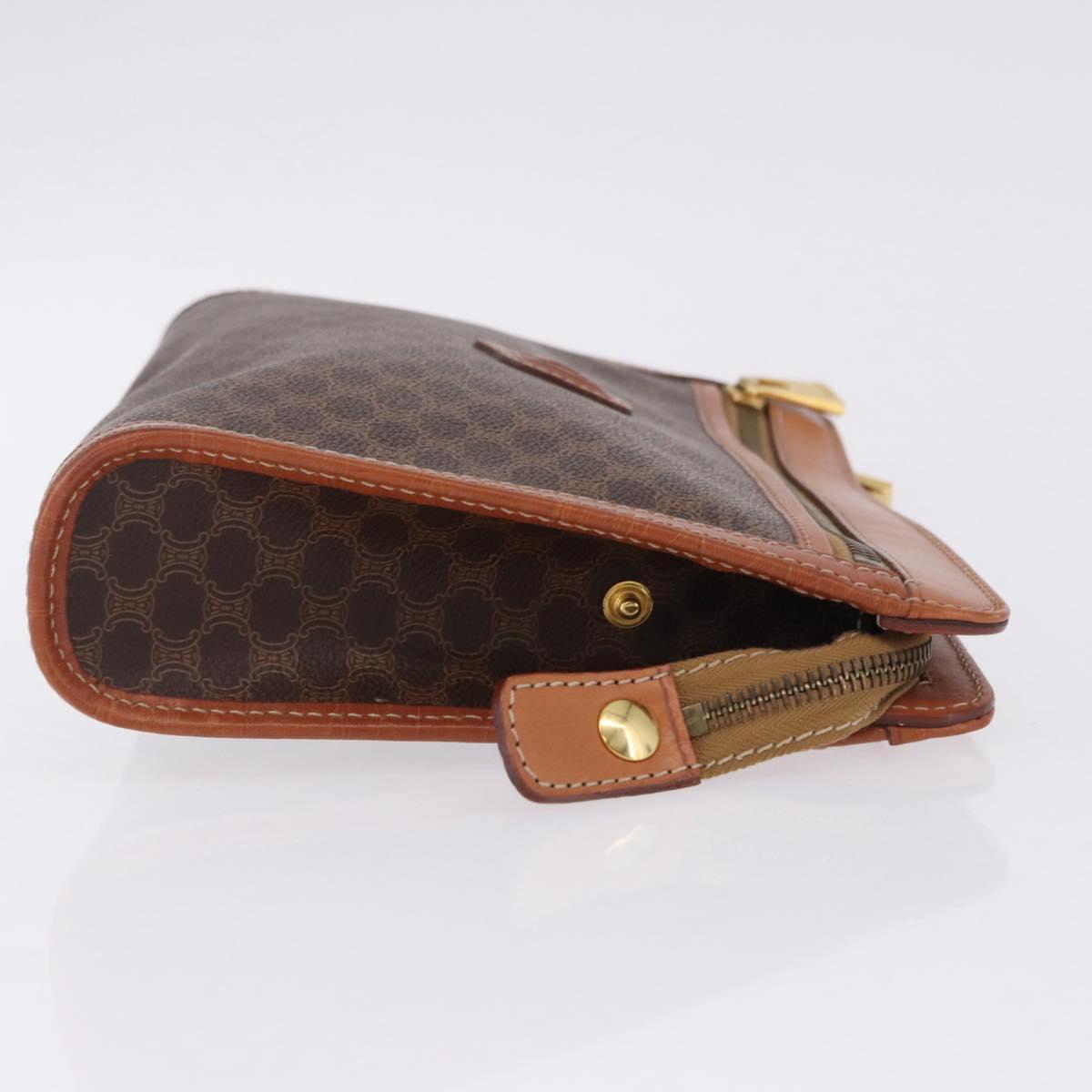 Celine Monogram Leather Clutch
