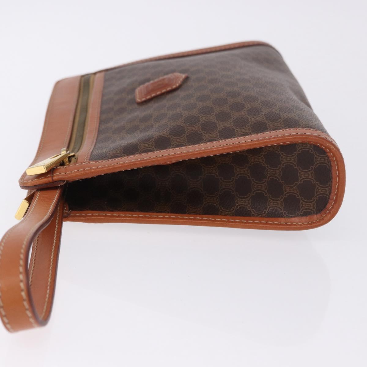 Celine Monogram Leather Clutch