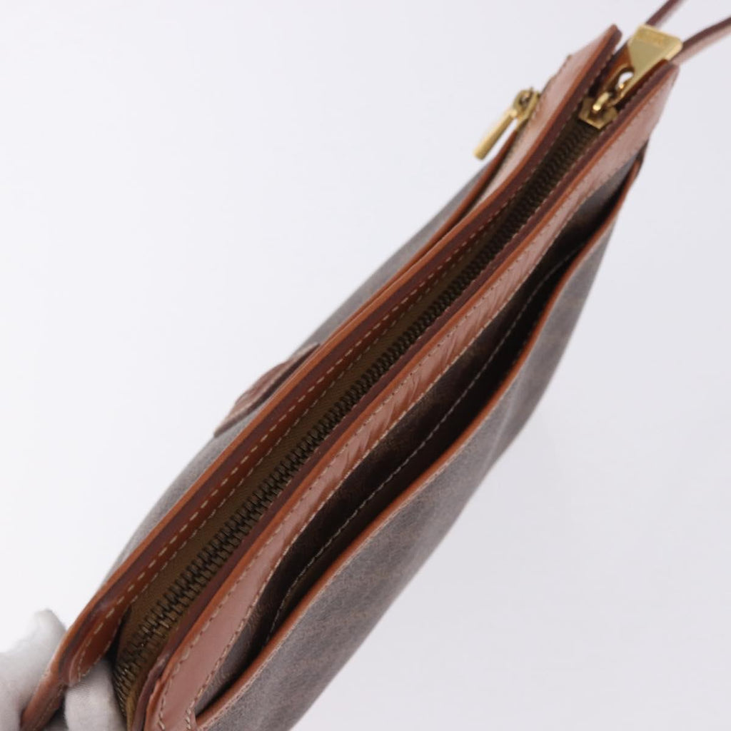Celine Monogram Leather Clutch