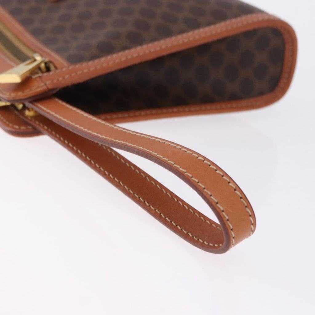 Celine Monogram Leather Clutch