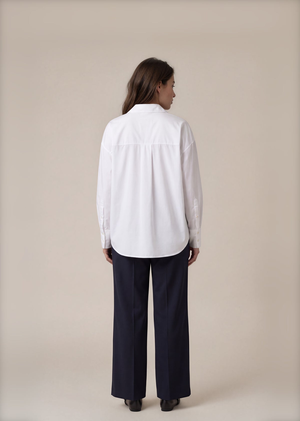 Celine Navy and Gold Pants back