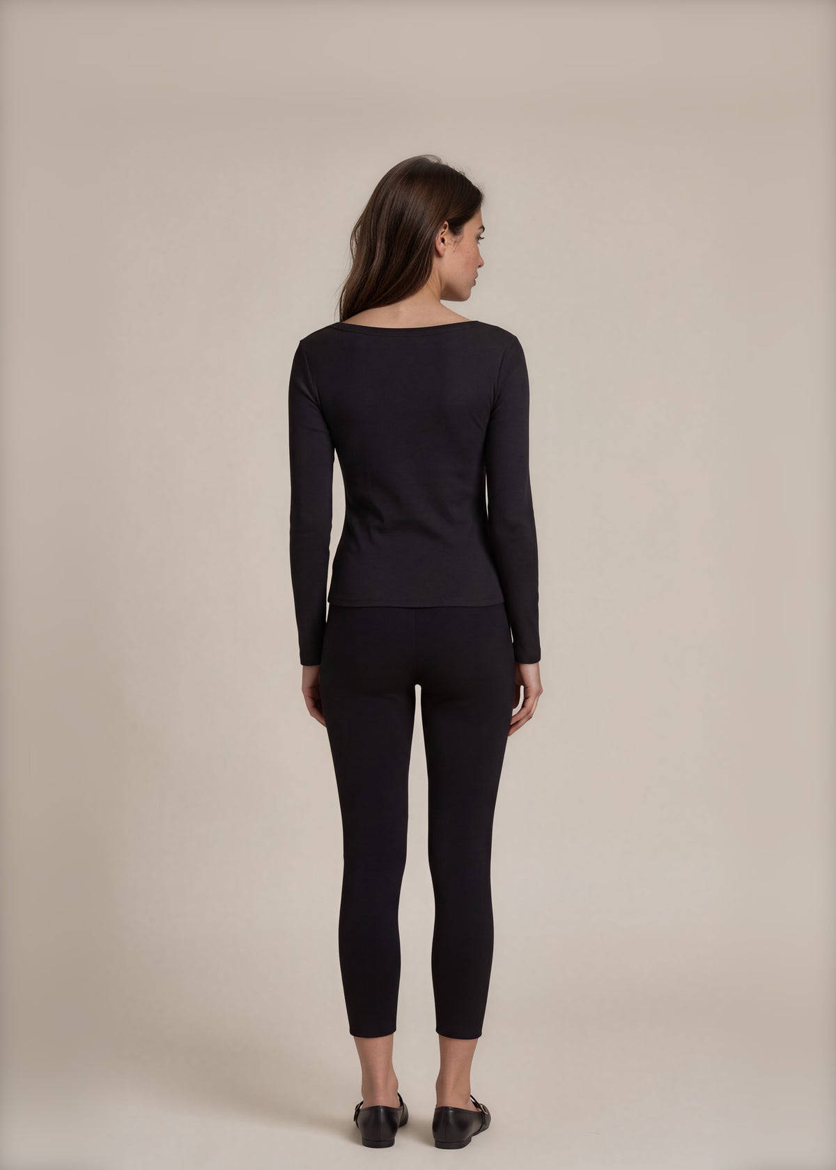 Gucci Vintage Black and Gold Capris back