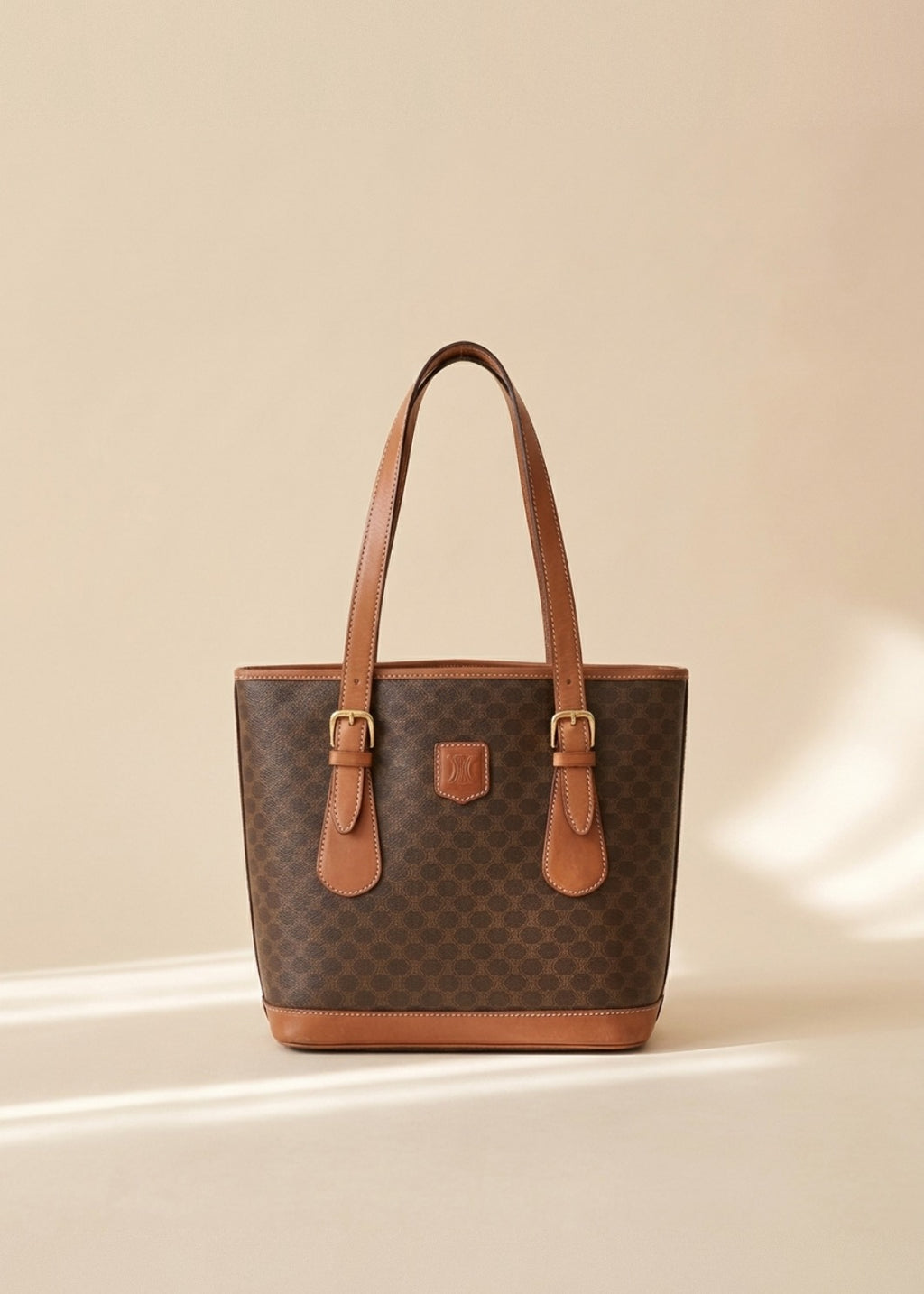 Celine Brown Macadam Tote cover