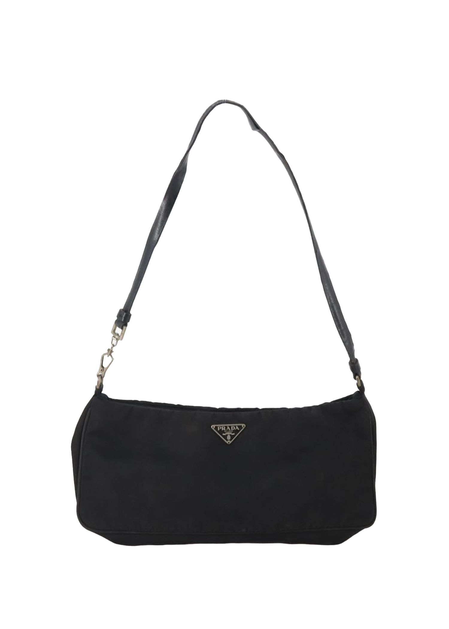 Prada Black Nylon Pochette
