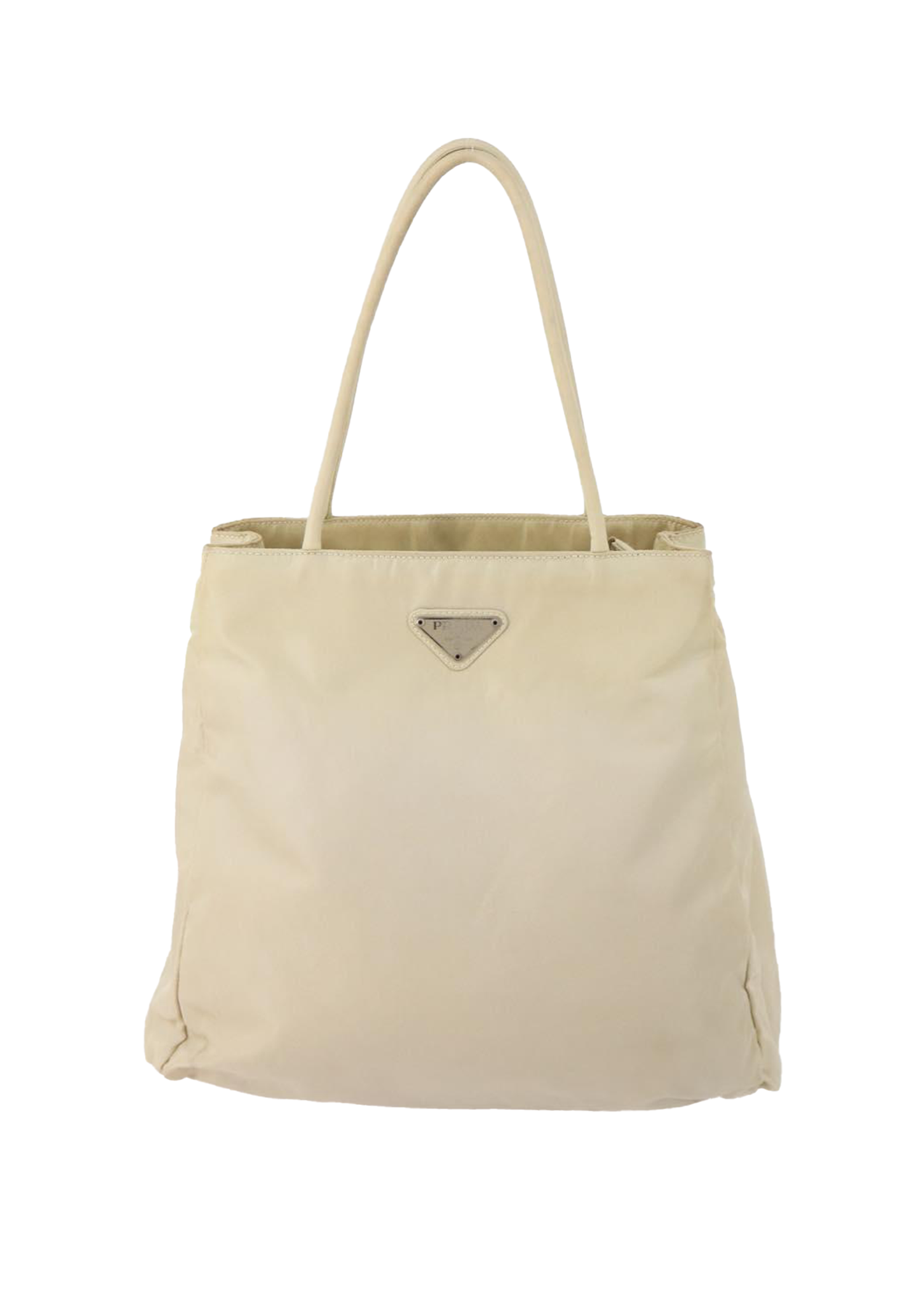 Prada White Nylon Handbag