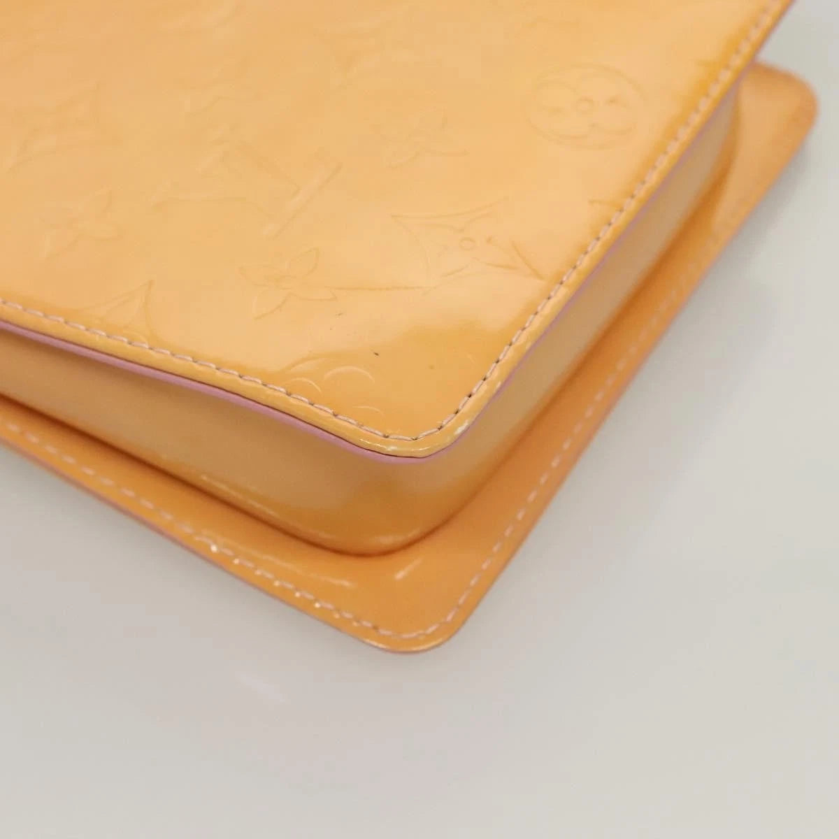Louis Vuitton Orange Vernis Handbag