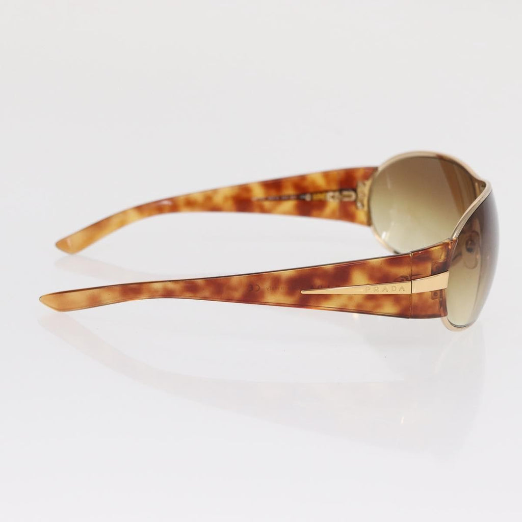 Prada Brown Tortoise Shield Sunglasses