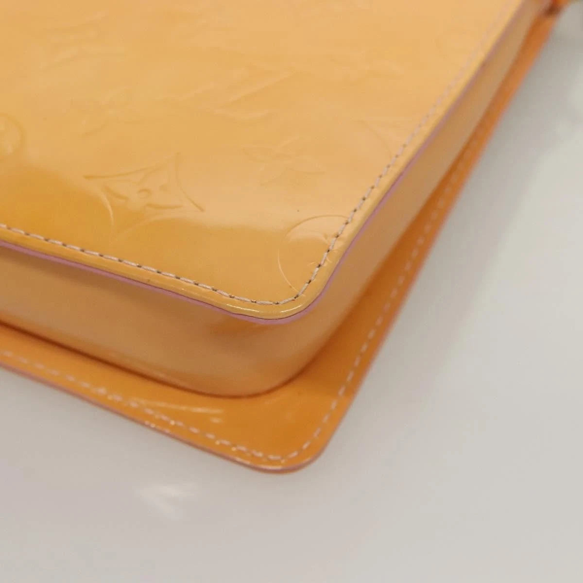 Louis Vuitton Orange Vernis Handbag
