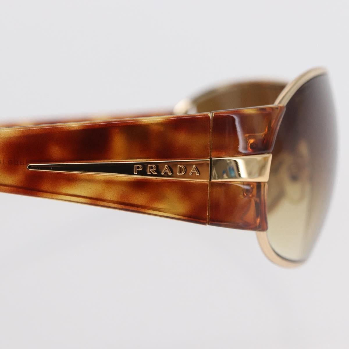 Prada Brown Tortoise Shield Sunglasses
