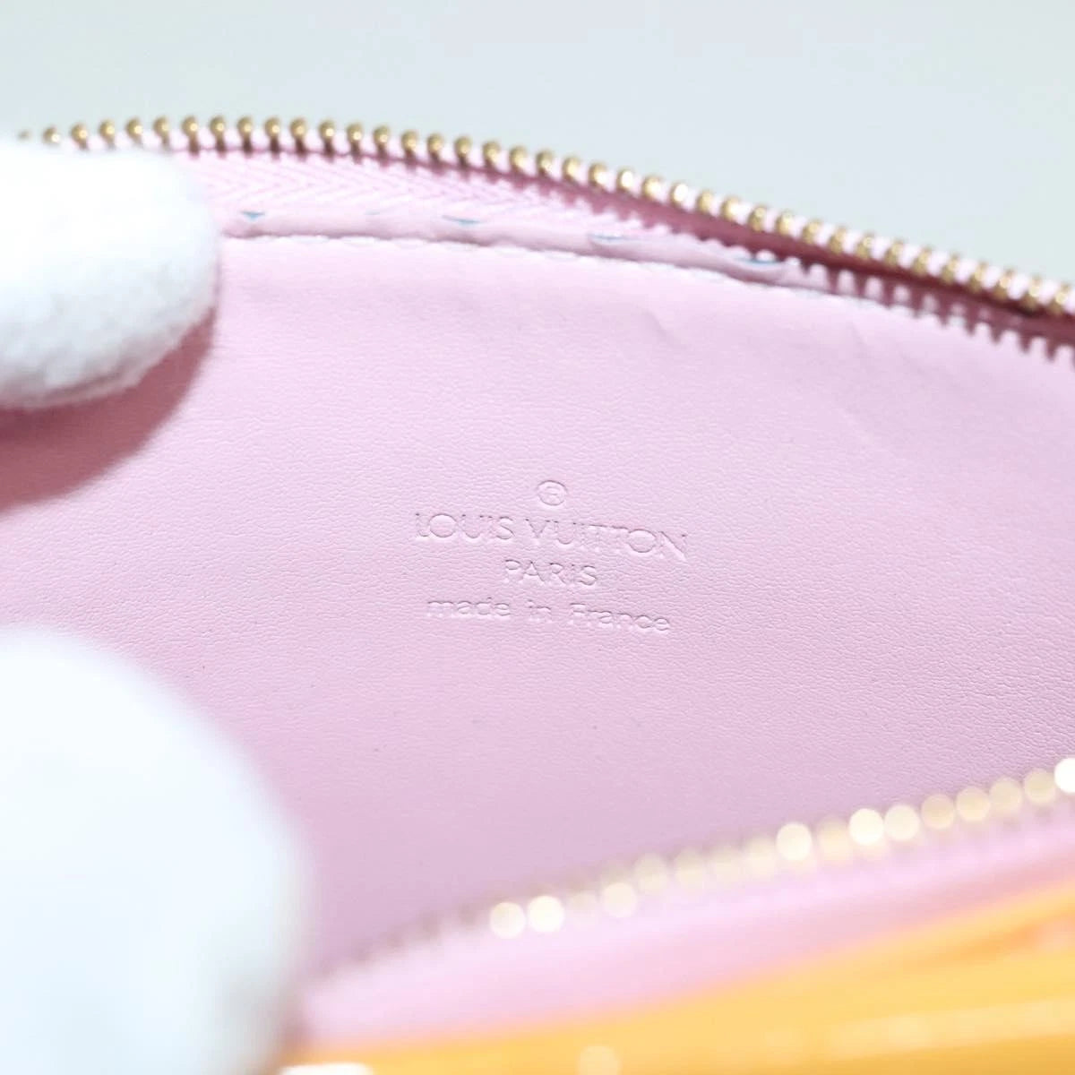Louis Vuitton Orange Vernis Handbag