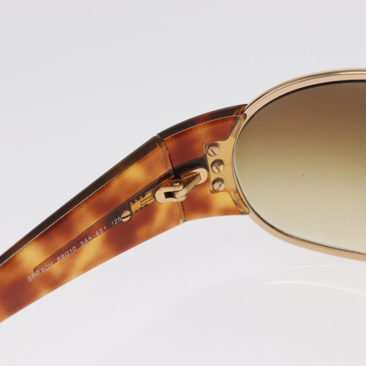 Prada Brown Tortoise Shield Sunglasses