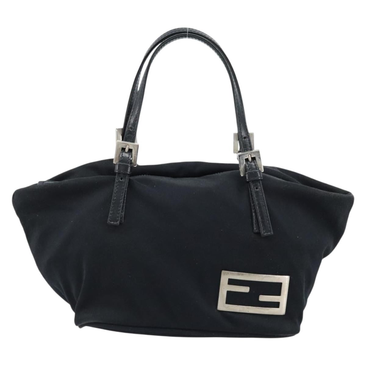 Fendi Nylon Black Handbag