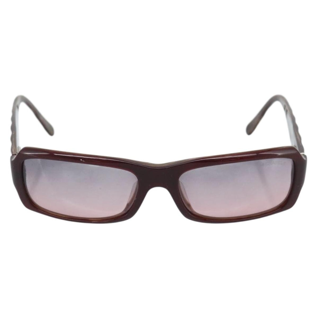 Chanel Brown Quilted Sunglasses