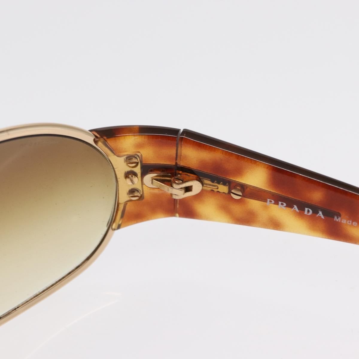 Prada Brown Tortoise Shield Sunglasses