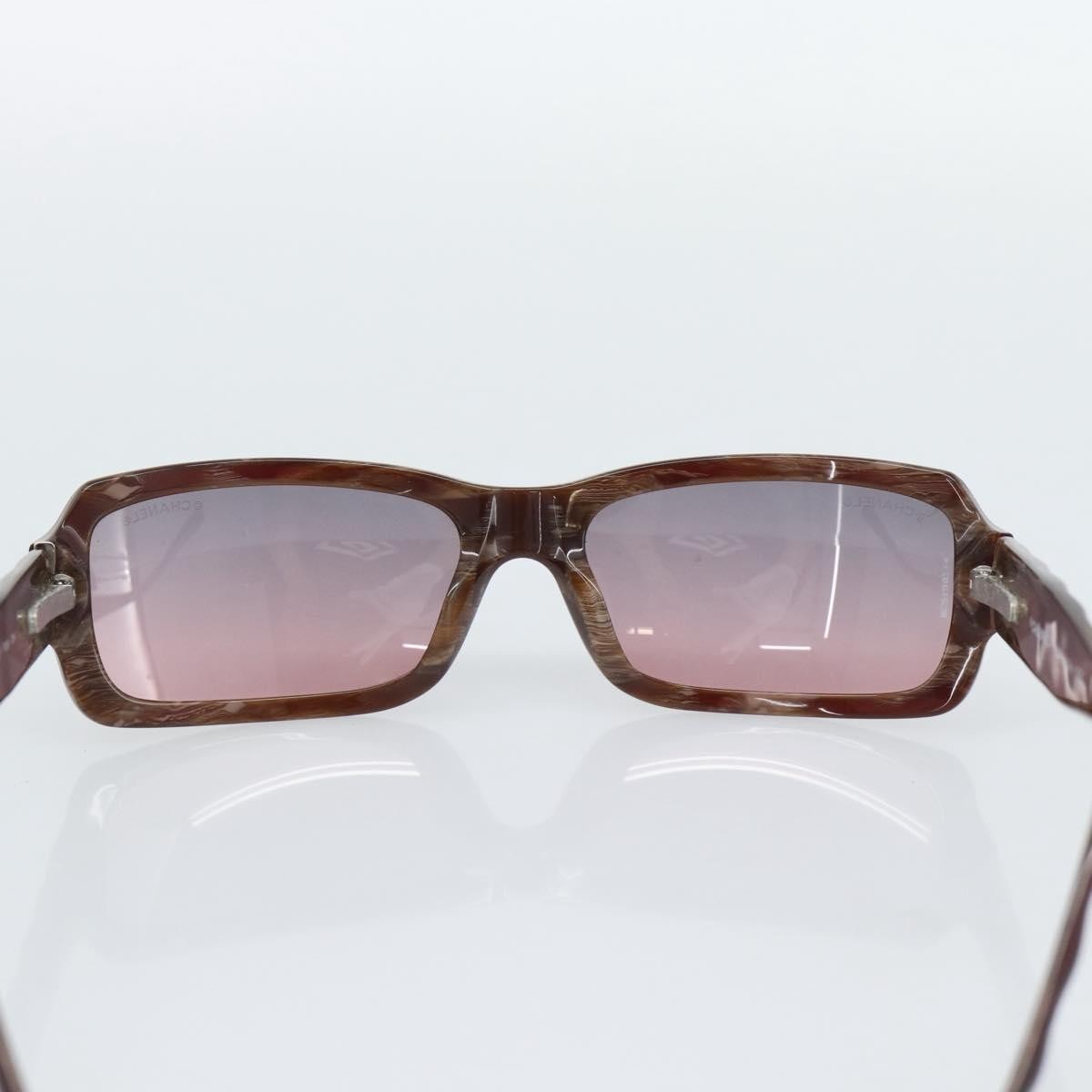 Chanel Brown Quilted Sunglasses