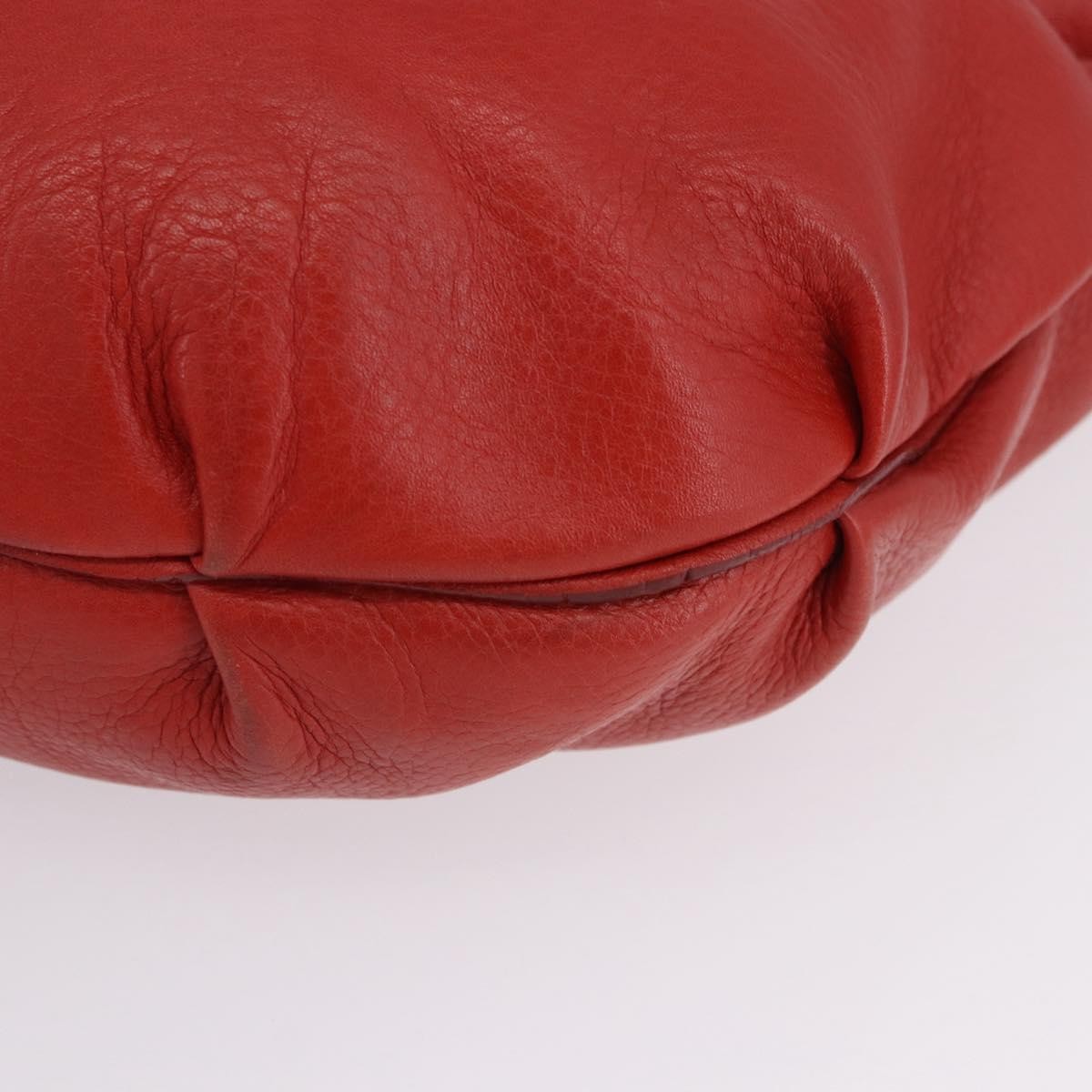 Ferragamo Red Leather Hobo Bag