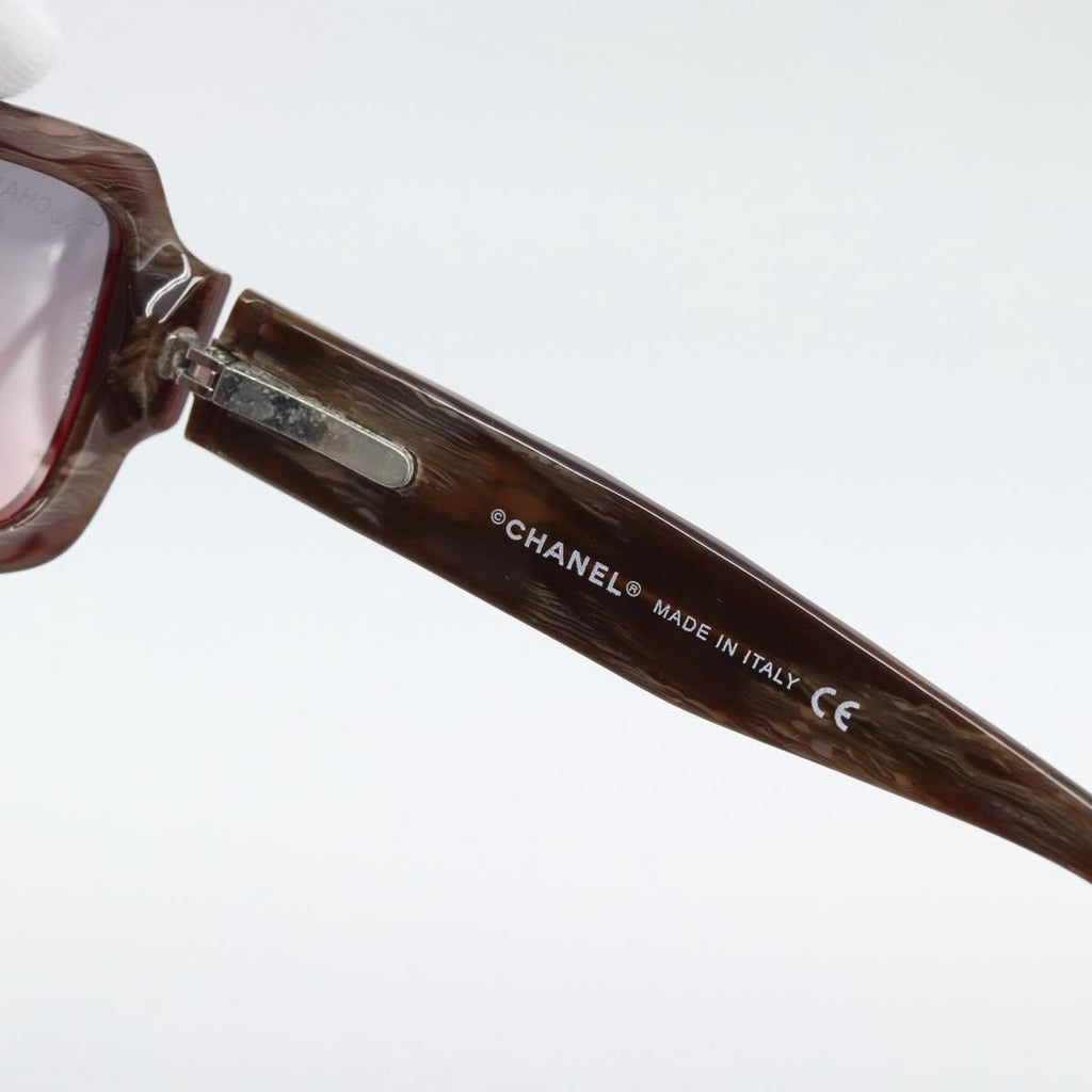 Chanel Brown Quilted Sunglasses
