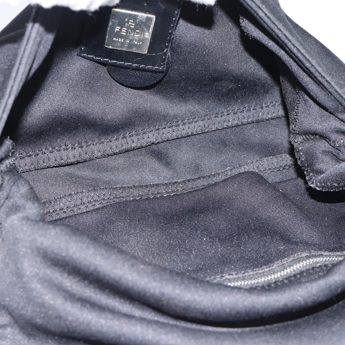 Fendi Black Nylon Baguette