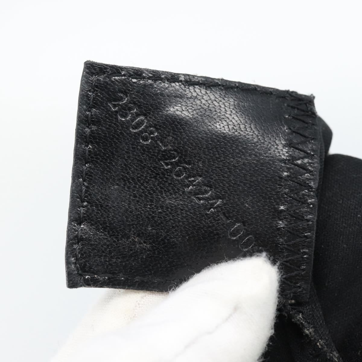 Fendi Black Nylon Baguette