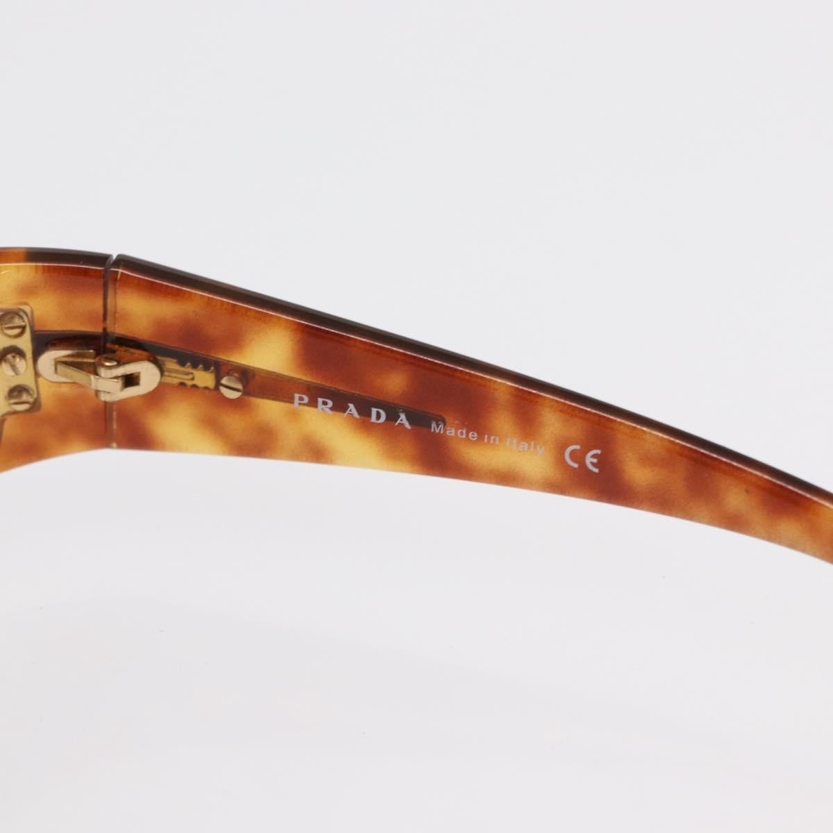 Prada Brown Tortoise Shield Sunglasses