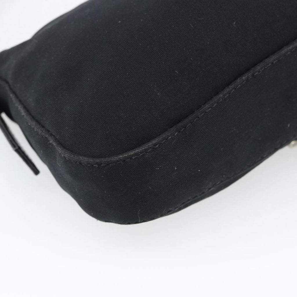 Fendi Black Nylon Baguette