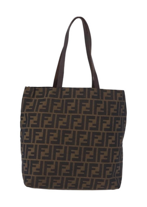 Fendi Brown Zucca Tote