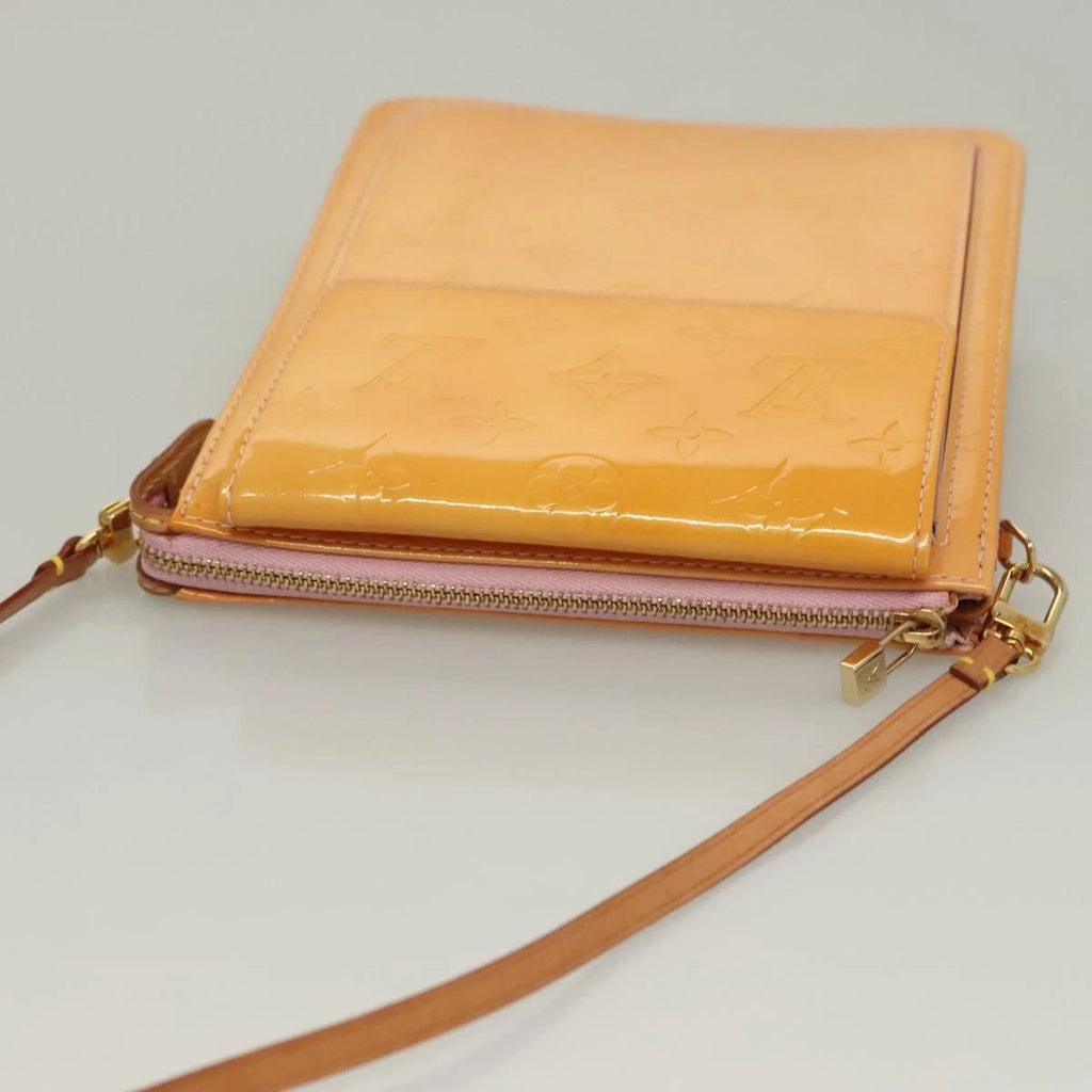 Louis Vuitton Orange Vernis Handbag