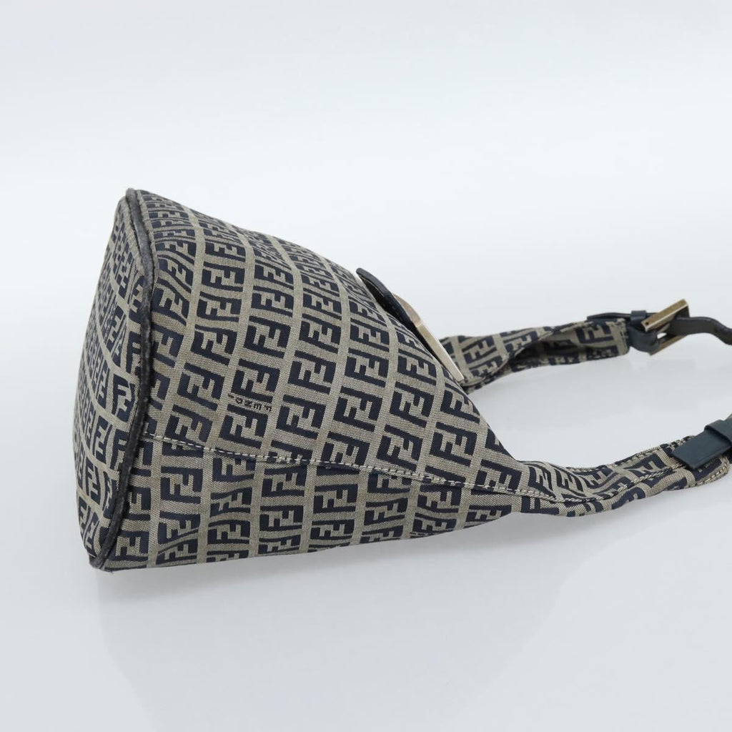 Fendi Navy Zucchino Baguette