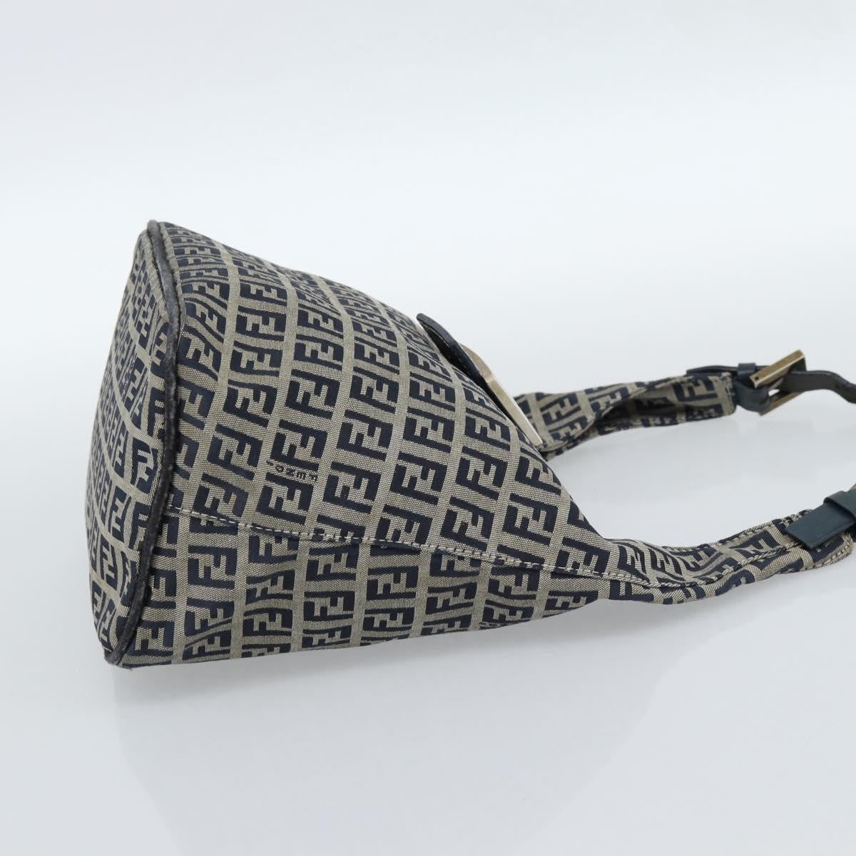 Fendi Navy Zucchino Baguette