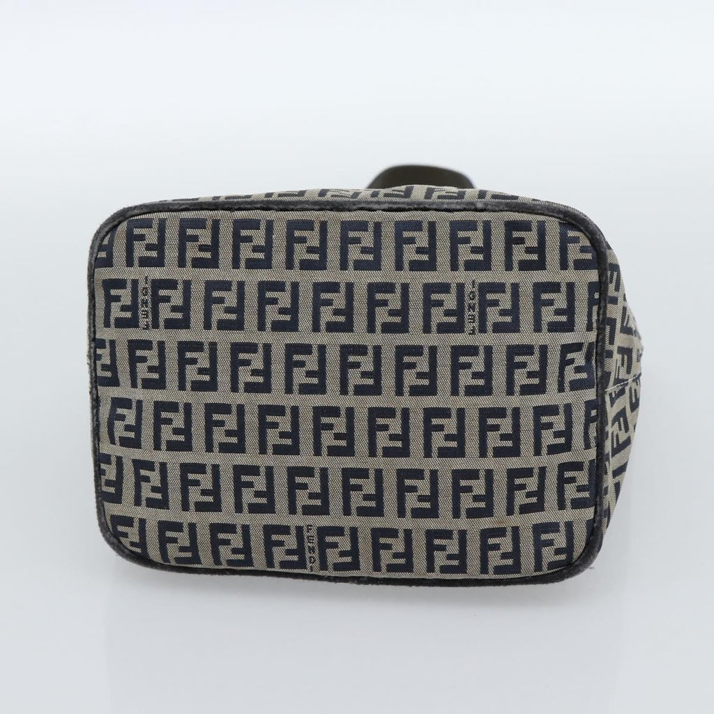Fendi Navy Zucchino Baguette