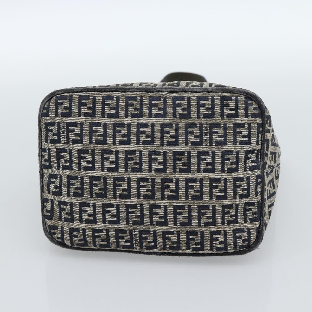 Fendi Navy Zucchino Baguette