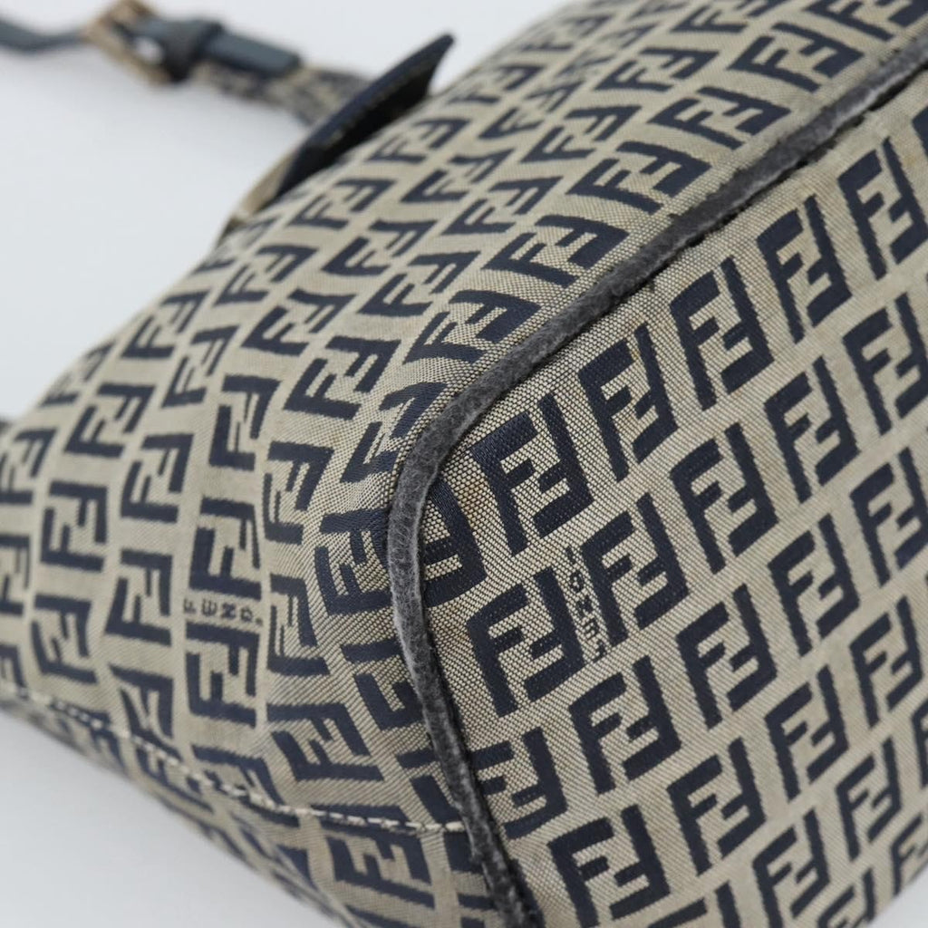 Fendi Navy Zucchino Baguette